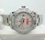 Stainless Steel Yacht-master Gray Bezel Silver Face Mens watch 40mm